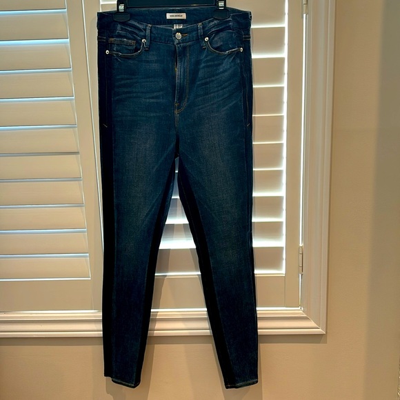 Good American two tone skinny jeans - Picture 1 of 9